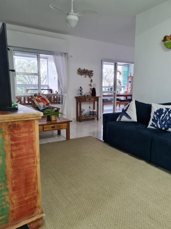 Exclusiva Varanda pé na areia Pitangueiras Guarujá Exterior foto